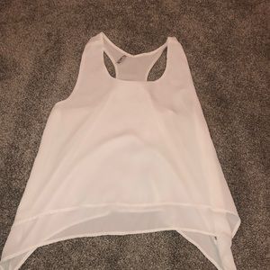 White tank top
